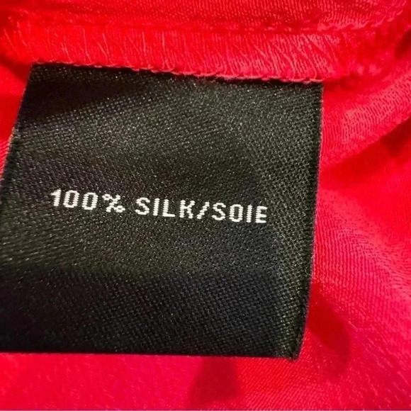 Lafayette 148 women’s long sleeve silk pink blouse front pockets sz 4 - Picture 6 of 9